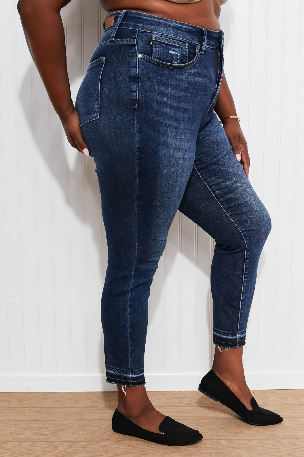 Judy Blue Juliet Full Size Tummy Control Skinny Jeans