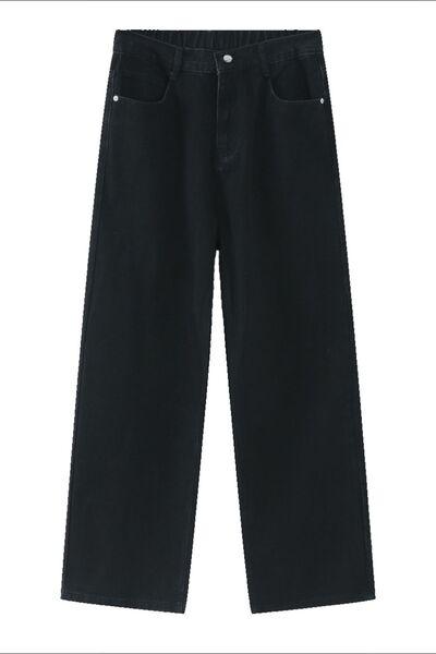 Baggy Jeans with Pockets - Clothes For Her Online Store