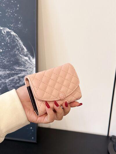 PU Leather Solid Color Wallet - Clothes For Her Online Store