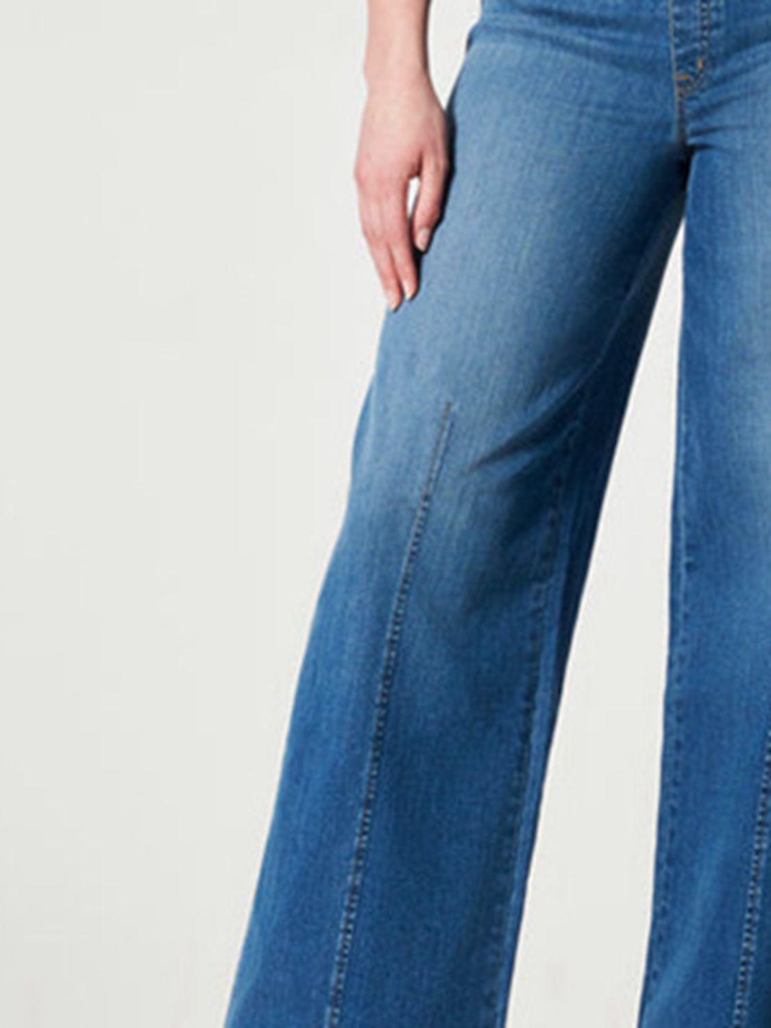 Wide Leg Long Jeans - Clothes For Her Online Store