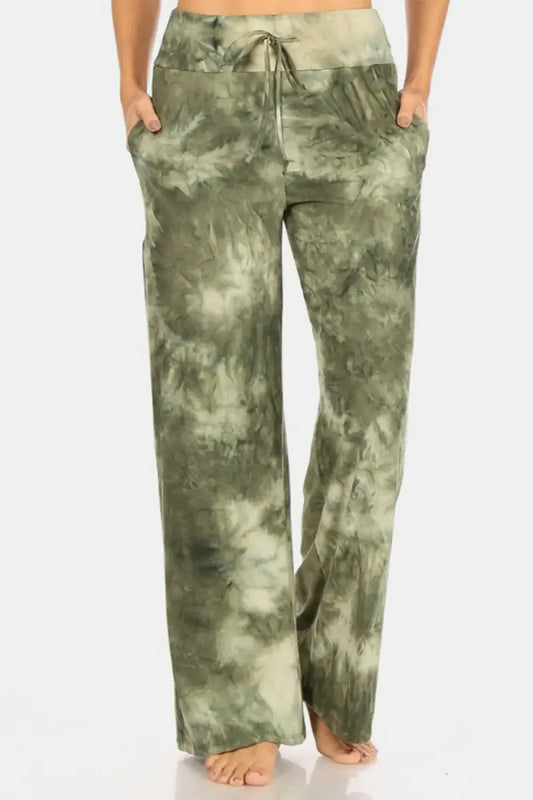 Leggings Depot Buttery Soft Printed Drawstring Pants - Clothes For Her Online Store