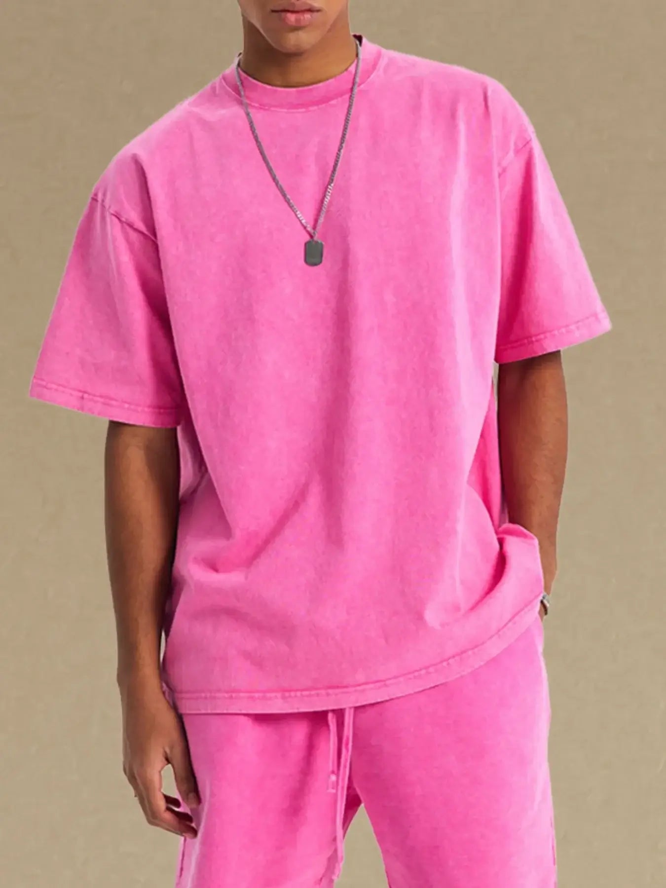Men's Vintage Washed Oversized T-Shirt
