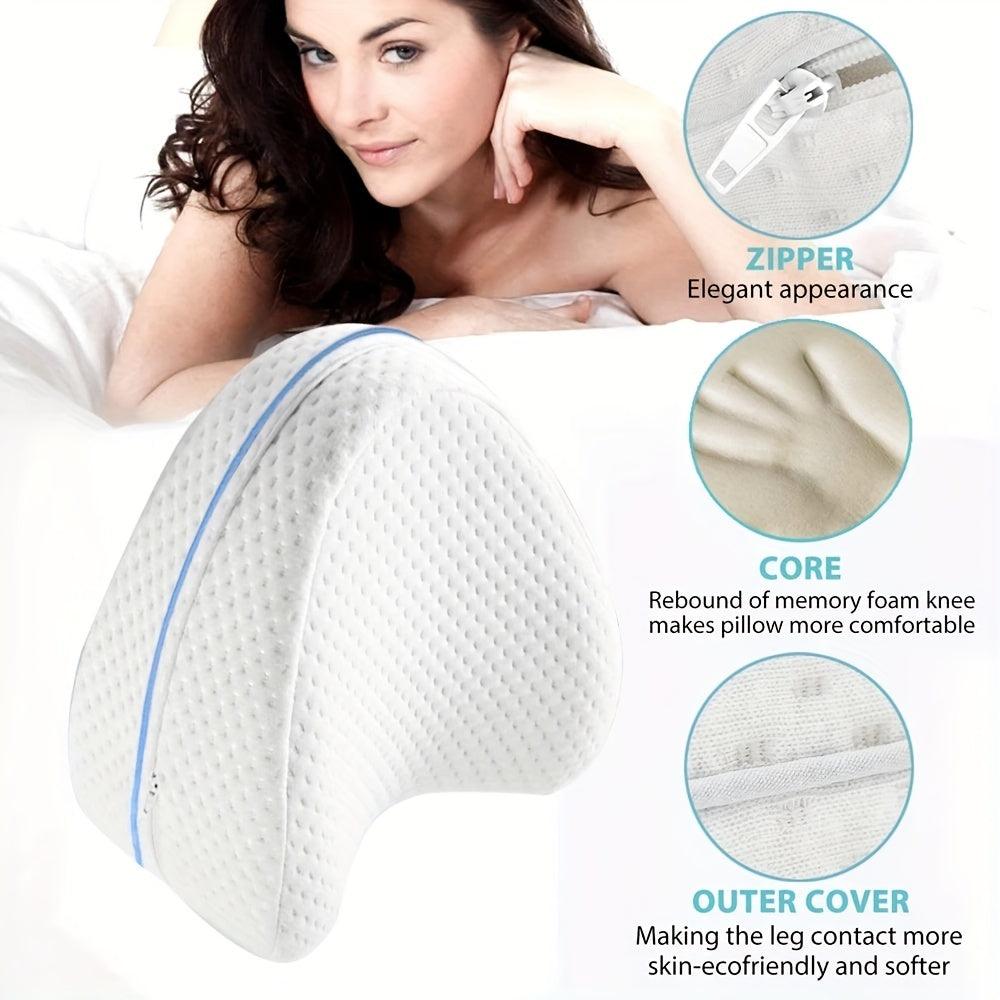 Orthopedic Memory Foam Leg Pillow for Pain Relief and Comfort