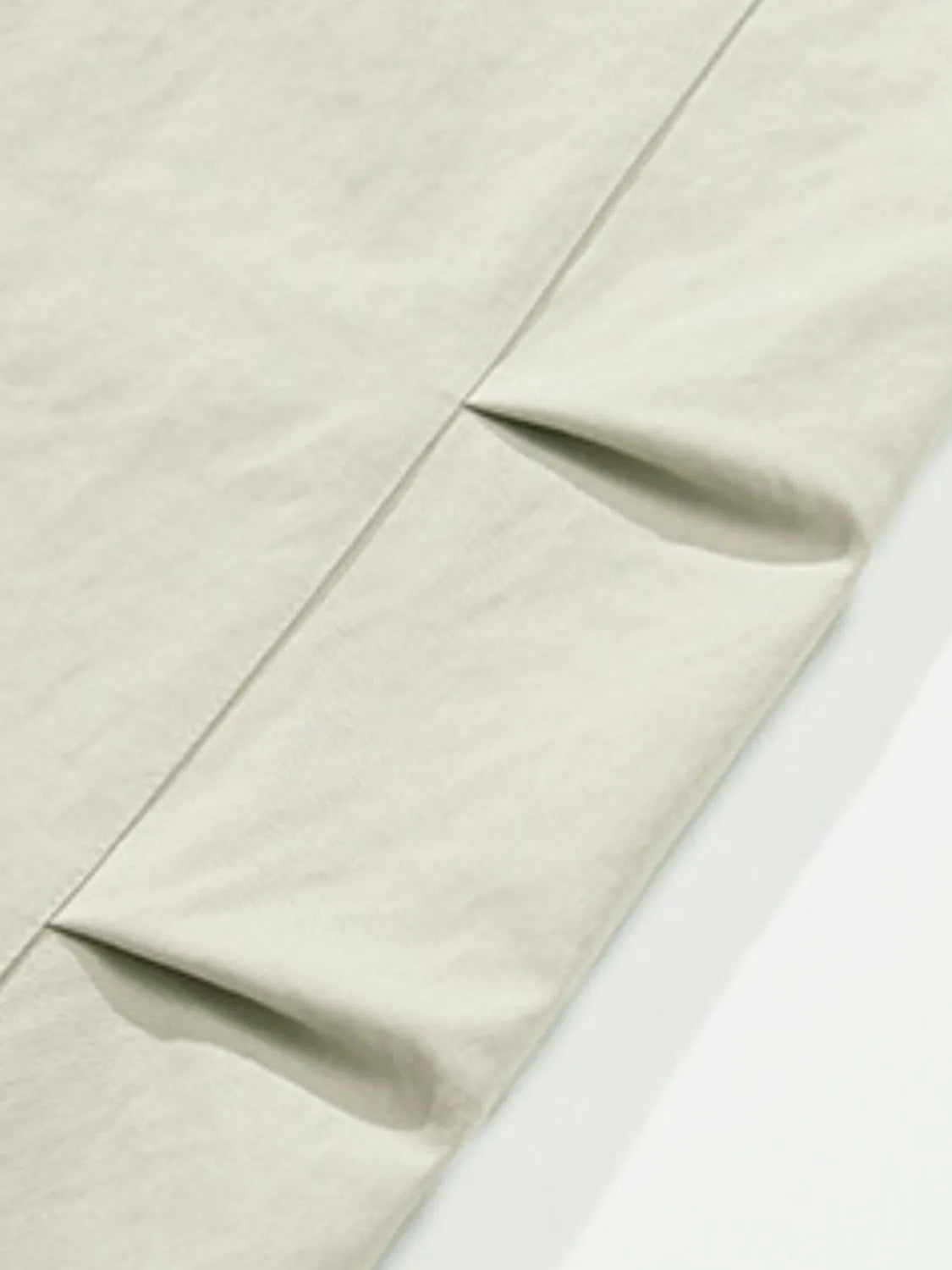 Men's Side Ruched Wide Leg Pants