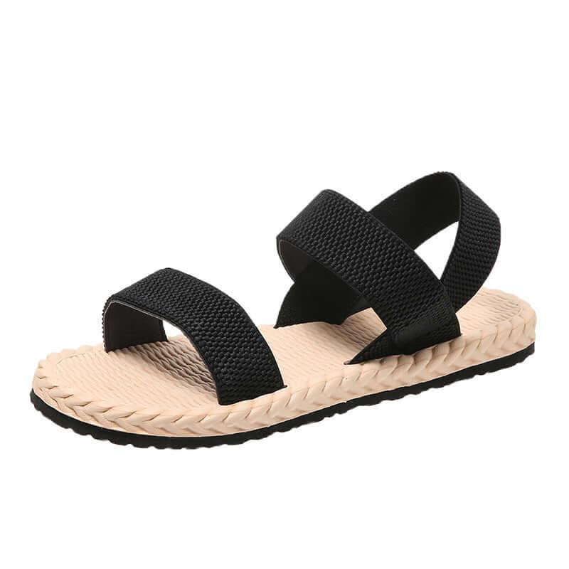 Open Toe Flat Sandals