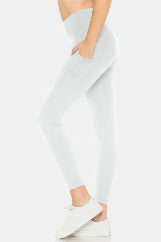 Leggings Depot High Waist Leggings with Pockets - Clothes For Her Online Store