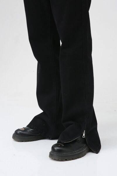 Mid Rise Jeans with Pockets - Clothes For Her Online Store