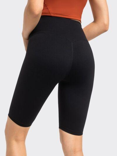 Millennia High Rise Wide Waistband Active Shorts