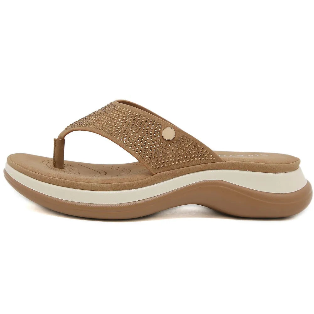 Toe Post Platform Sandals