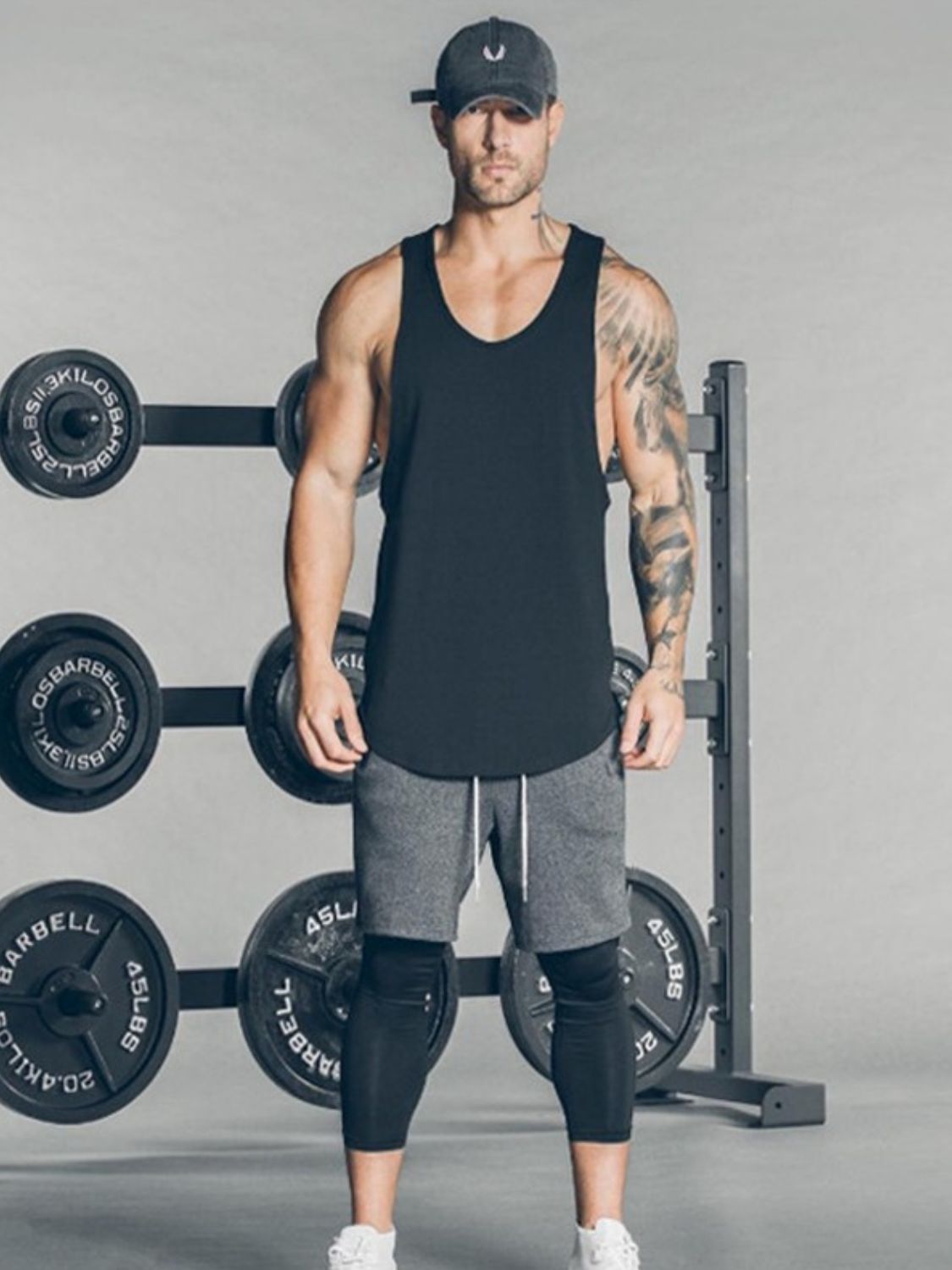 Men's Wide Strap Tank
