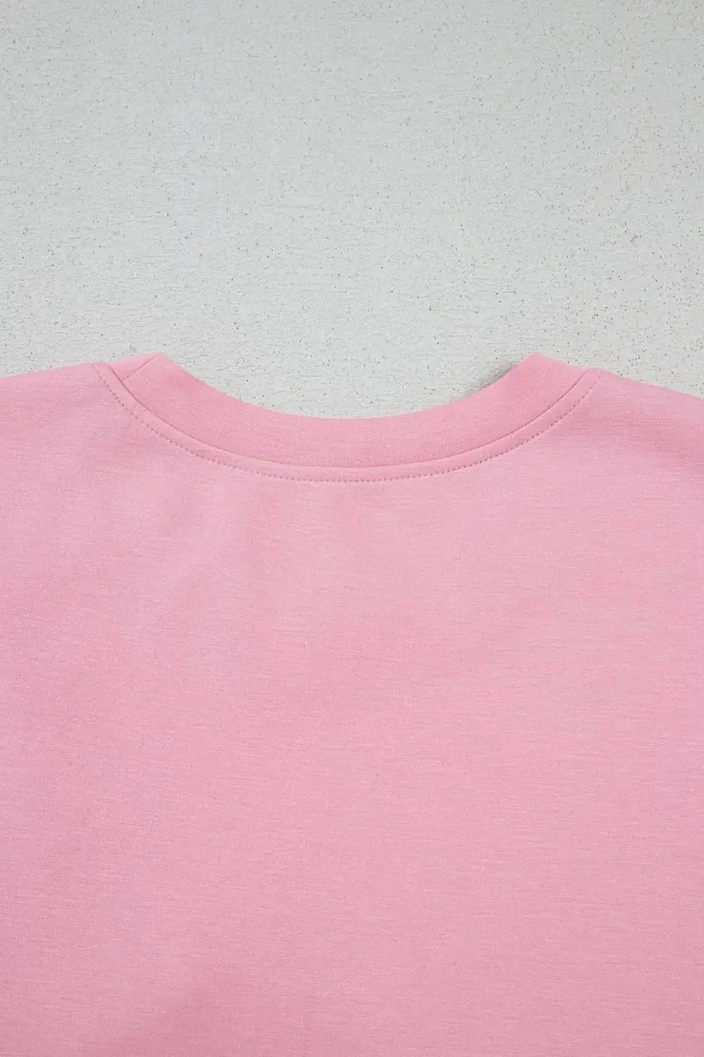 Bow Round Neck Short Sleeve T-Shirt - Clothes For Her Online Store