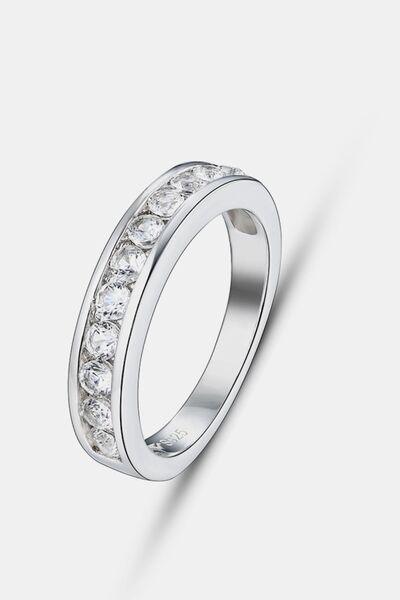 Moissanite 925 Sterling Silver Ring - Clothes For Her Online Store