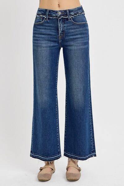 RISEN Full Size Tummy Control Bootcut Jeans Plus Size - Clothes For Her Online Store