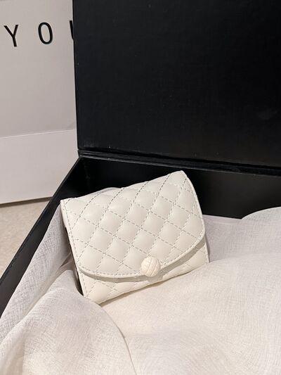 PU Leather Solid Color Wallet - Clothes For Her Online Store