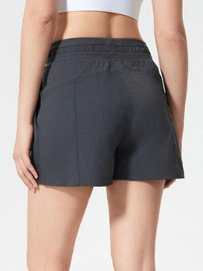 Millennia Drawstring Active Shorts with Pockets