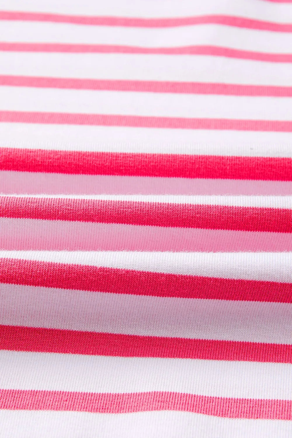 Color Block Striped Batwing Sleeve T-Shirt