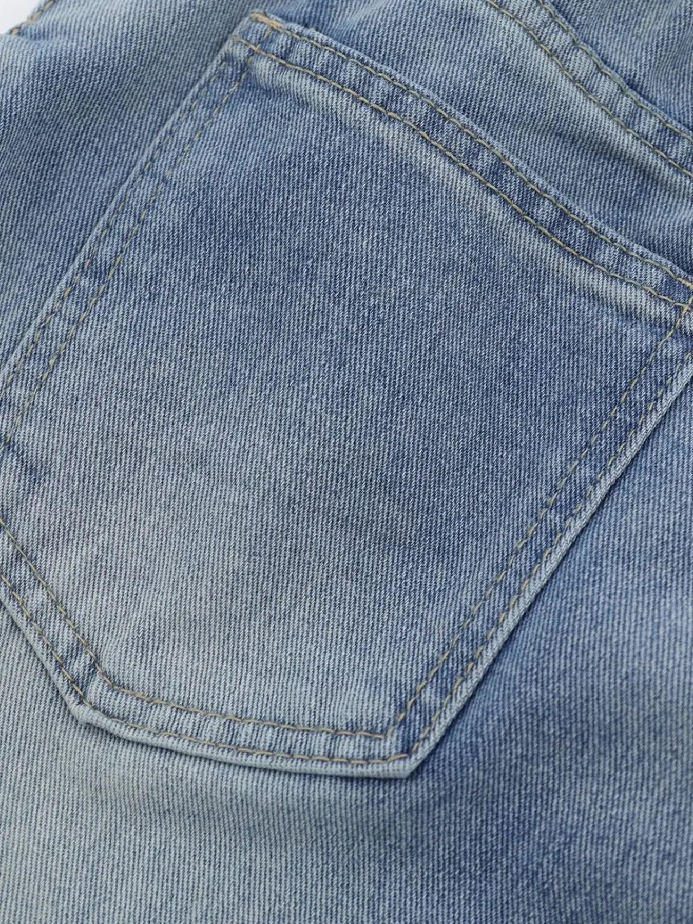 Men's High-Waist Wide Leg Relaxed Fit Jeans