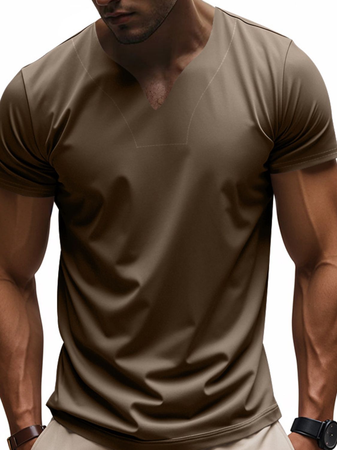 Men's Full Size Short Sleeve T-Shirt Plus Size - Clothes For Her Online Store