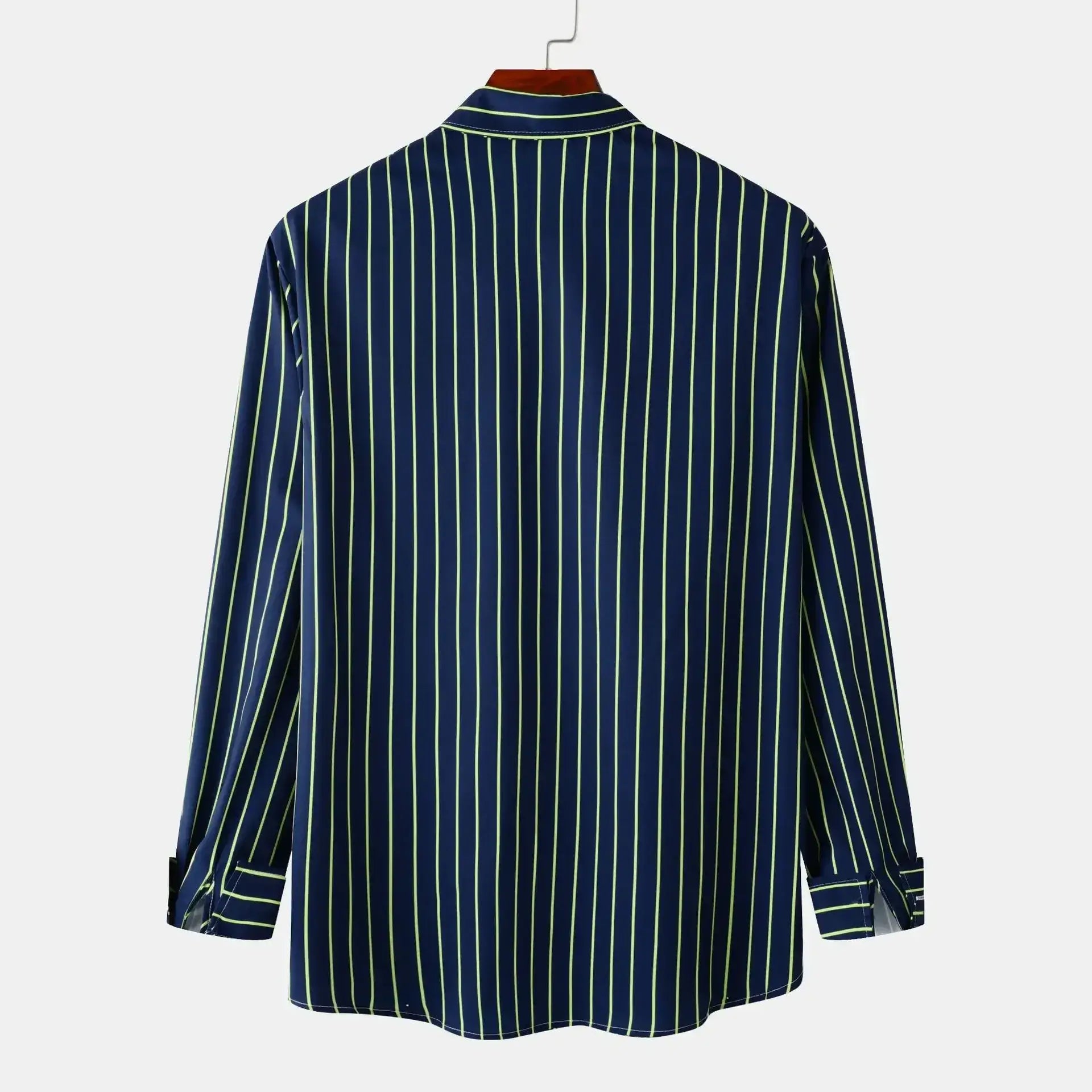 Men's Striped Button-Down Shirt