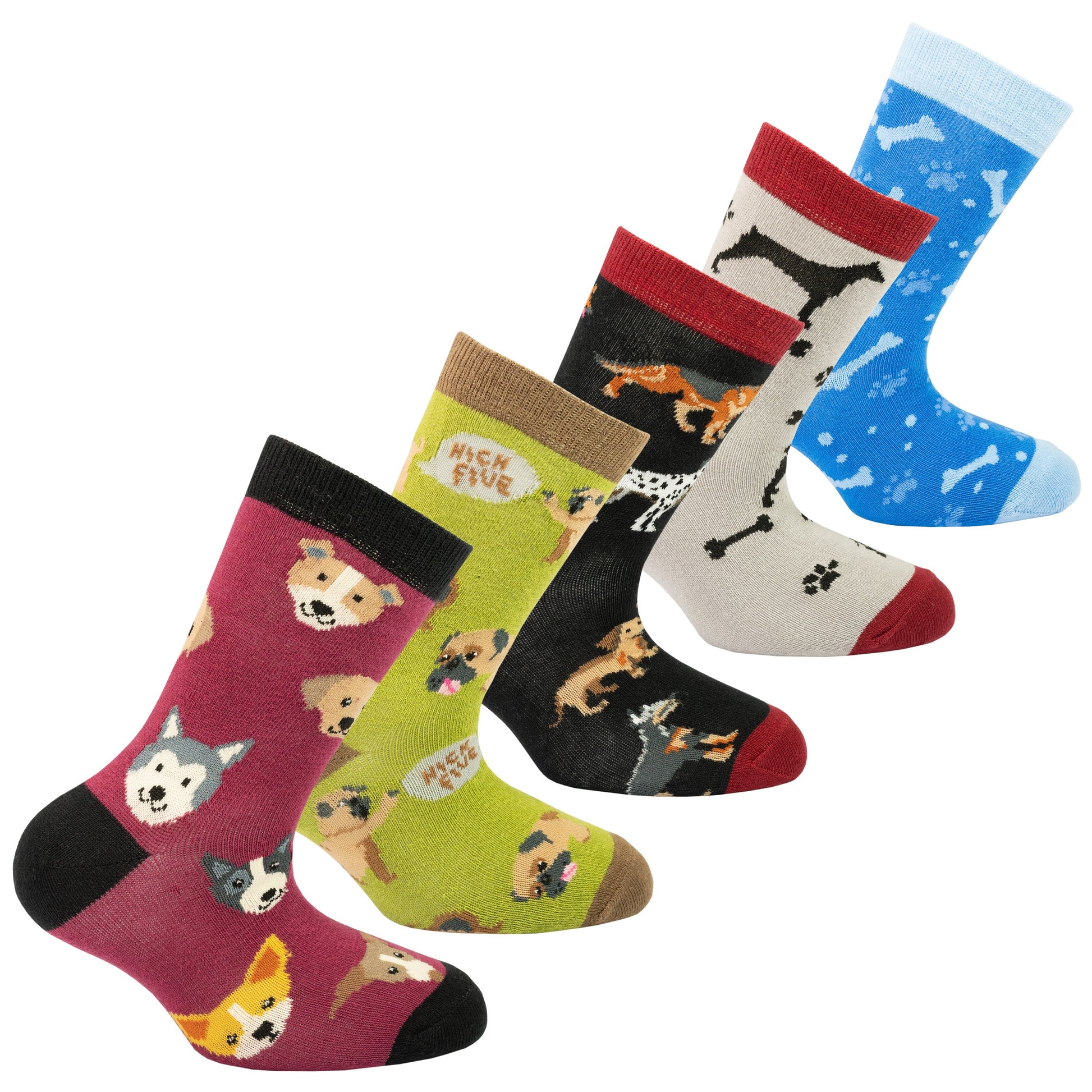 Kids Cute Dogs Socks