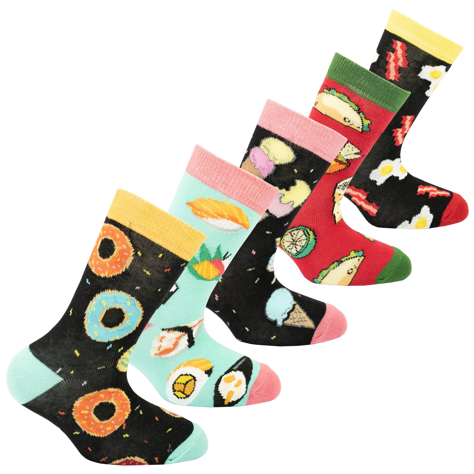 Kids Fast Food Socks