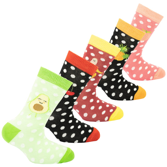 Kids Delightful Fruits Socks