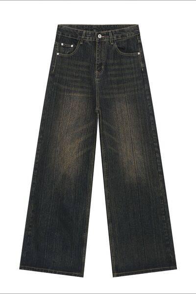 Hight Rise Wide Leg Jeans