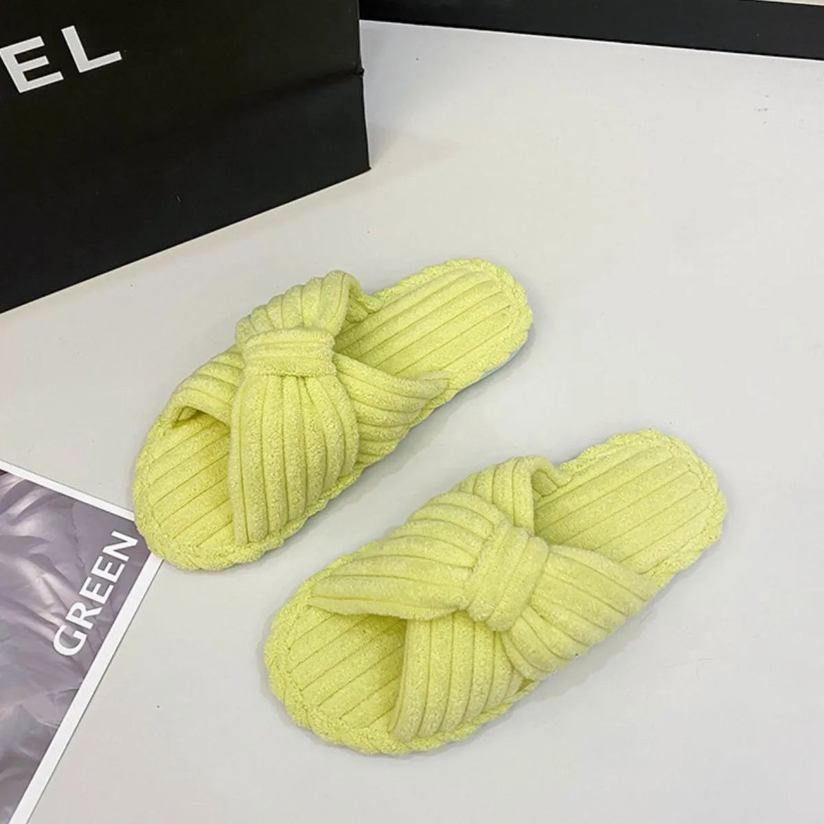 Open Toe Flats Sandals