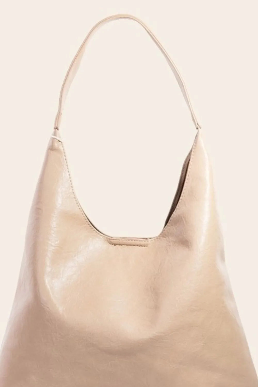 Fame Faux Leather Tote Bag
