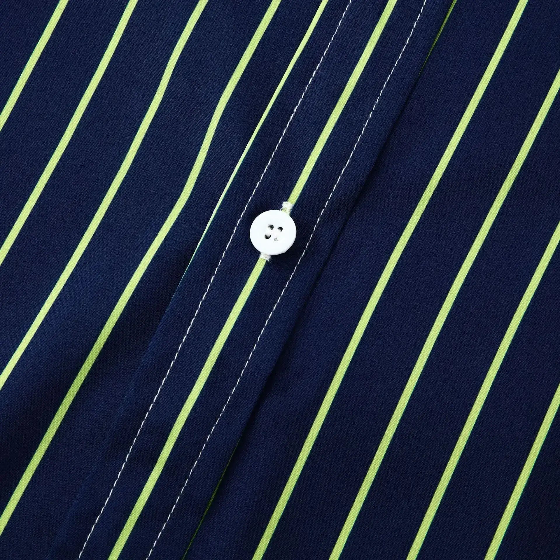 Men's Striped Button-Down Shirt