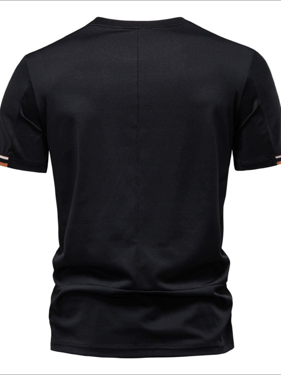 Men's Embroidered Round Neck T-Shirt - Clothes For Her Online Store
