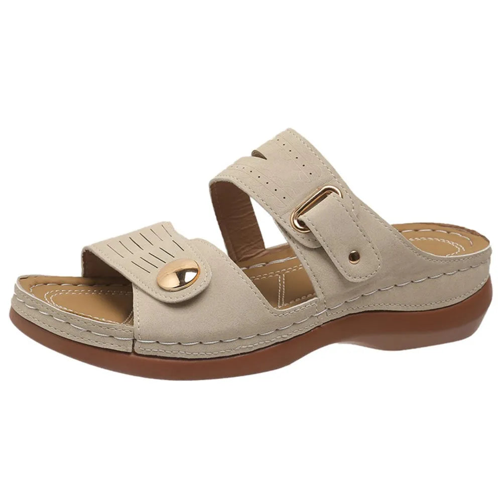 Open Toe Wedge Sandals