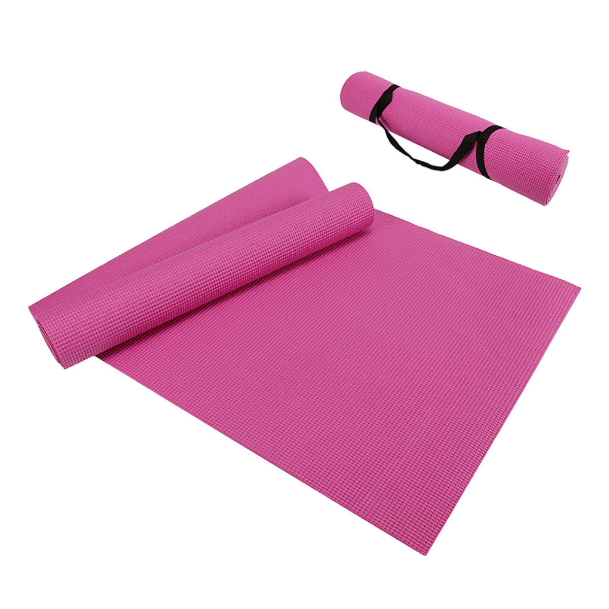 Performance Yoga Mat with Carrying Straps for Yoga, Pilates, and Floor