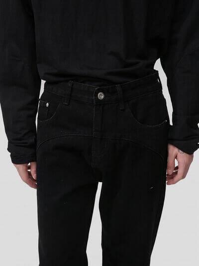 Mid Rise Jeans with Pockets - Clothes For Her Online Store