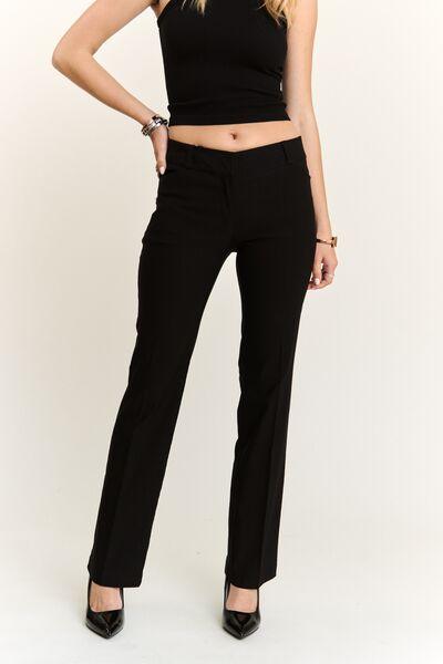 ADORA Regular Rise Slim Bootcut Pants - Clothes For Her Online Store