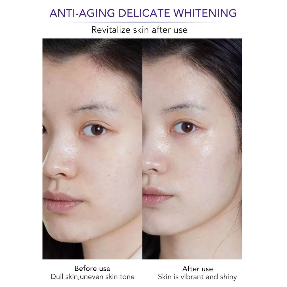 AILKE Lightenin Anti-Wrinkle Face Cream With Collagen, Hyaluronic Acid, Whitening Skin Care Women Facial Moisturizer Set