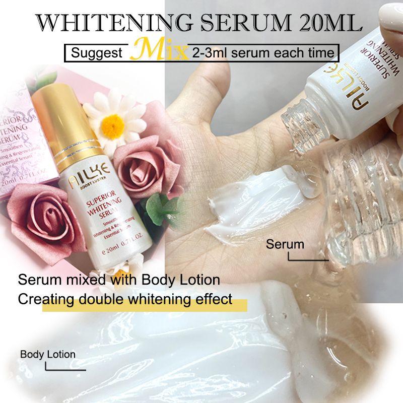 AILKE Lightening Face Cream, Antioxidant, Reduce Blemish, Anti-aging, Radiant Skin With Collagen, Niacinamide, Glutathione