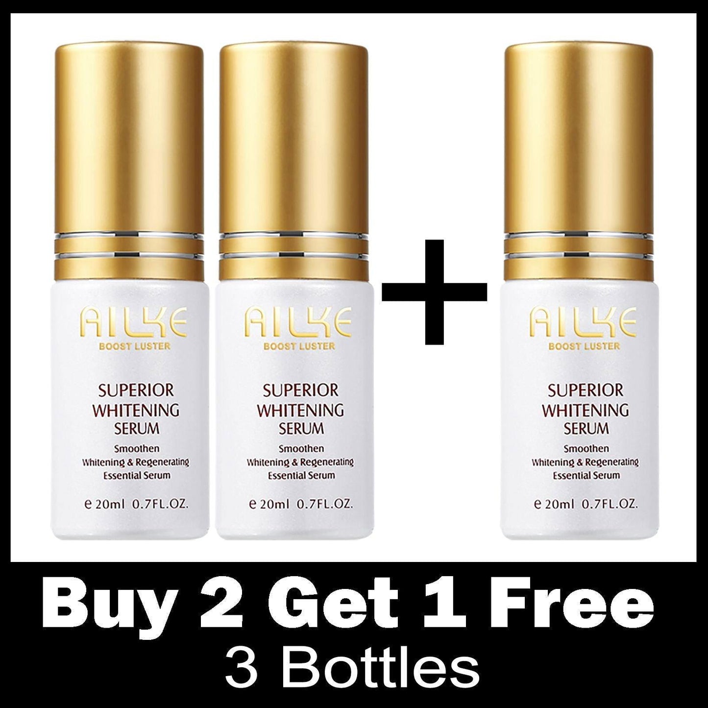 AILKE Skin Brightening Face Serum, Cleansing, Revitalizing, Moisturizing, Reduce Melanin, Suitable For All Skin Types - Clothes For Her Online Store