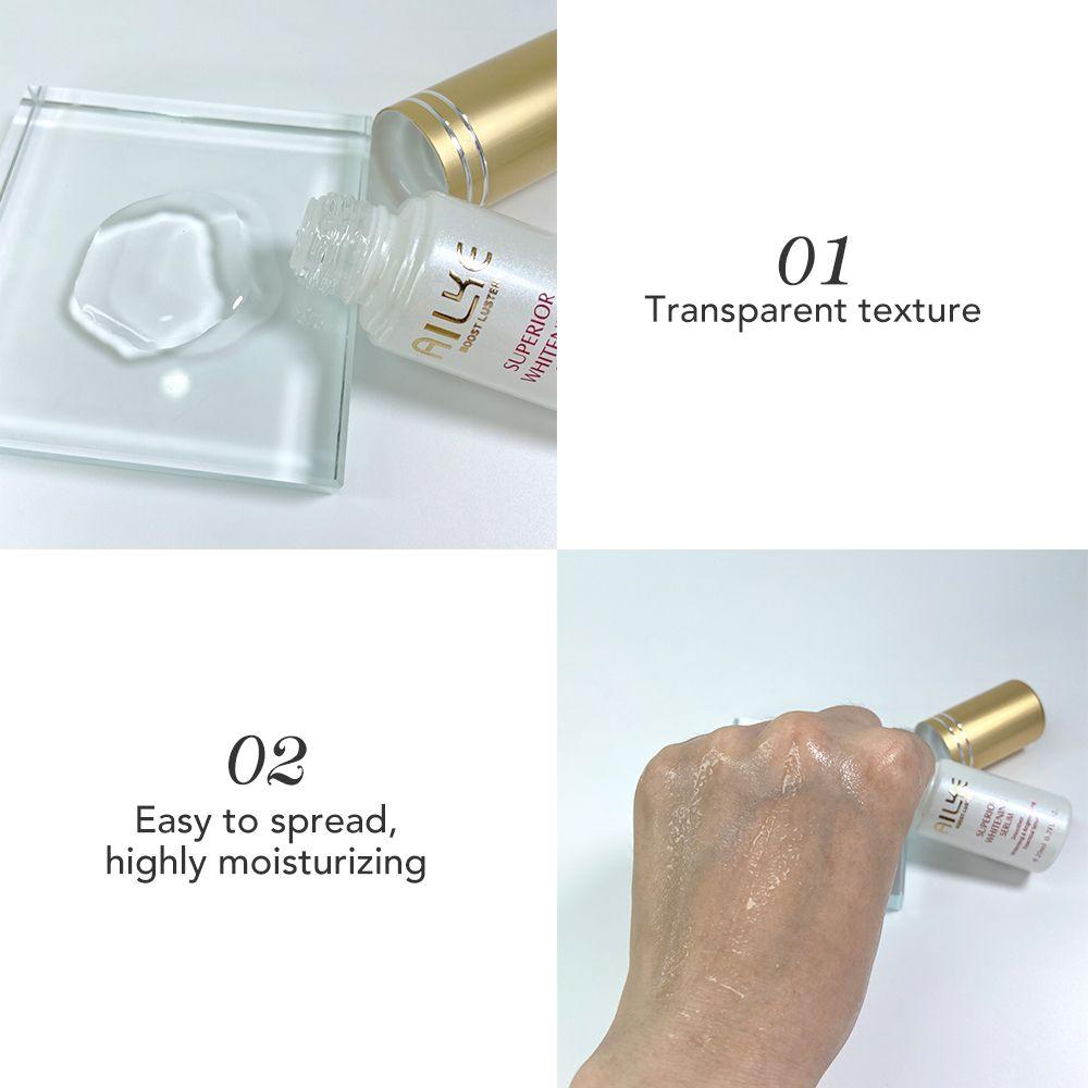 AILKE Skin Brightening Face Serum, Cleansing, Revitalizing, Moisturizing, Reduce Melanin, Suitable For All Skin Types - Clothes For Her Online Store