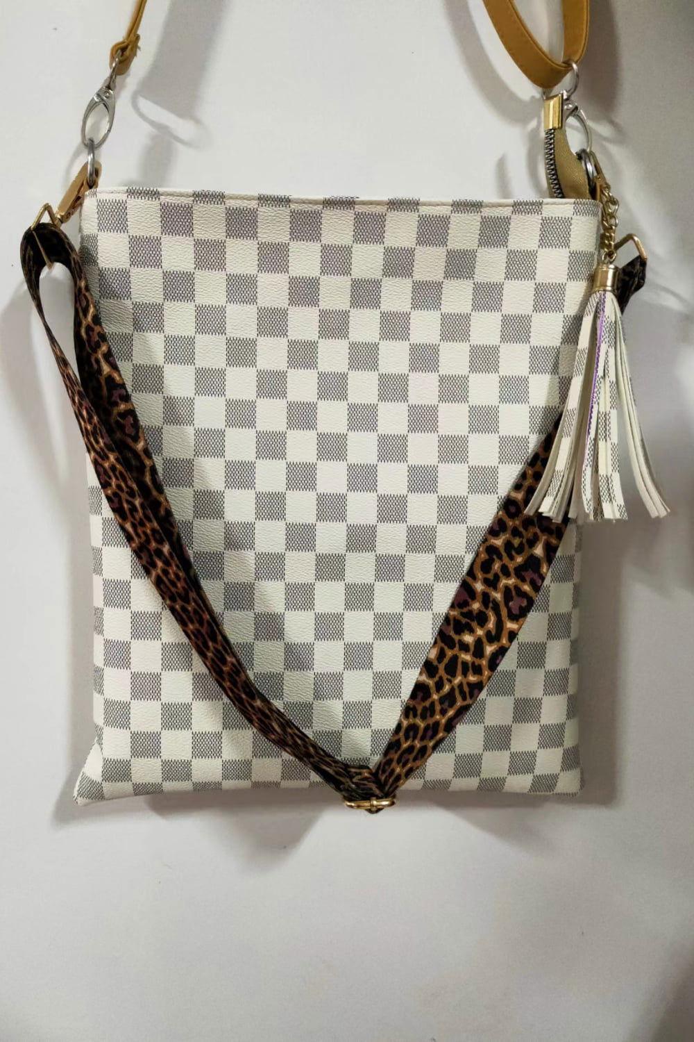 Adored PU Leather Shoulder Bag with Tassel - Clothes For Her Online Store