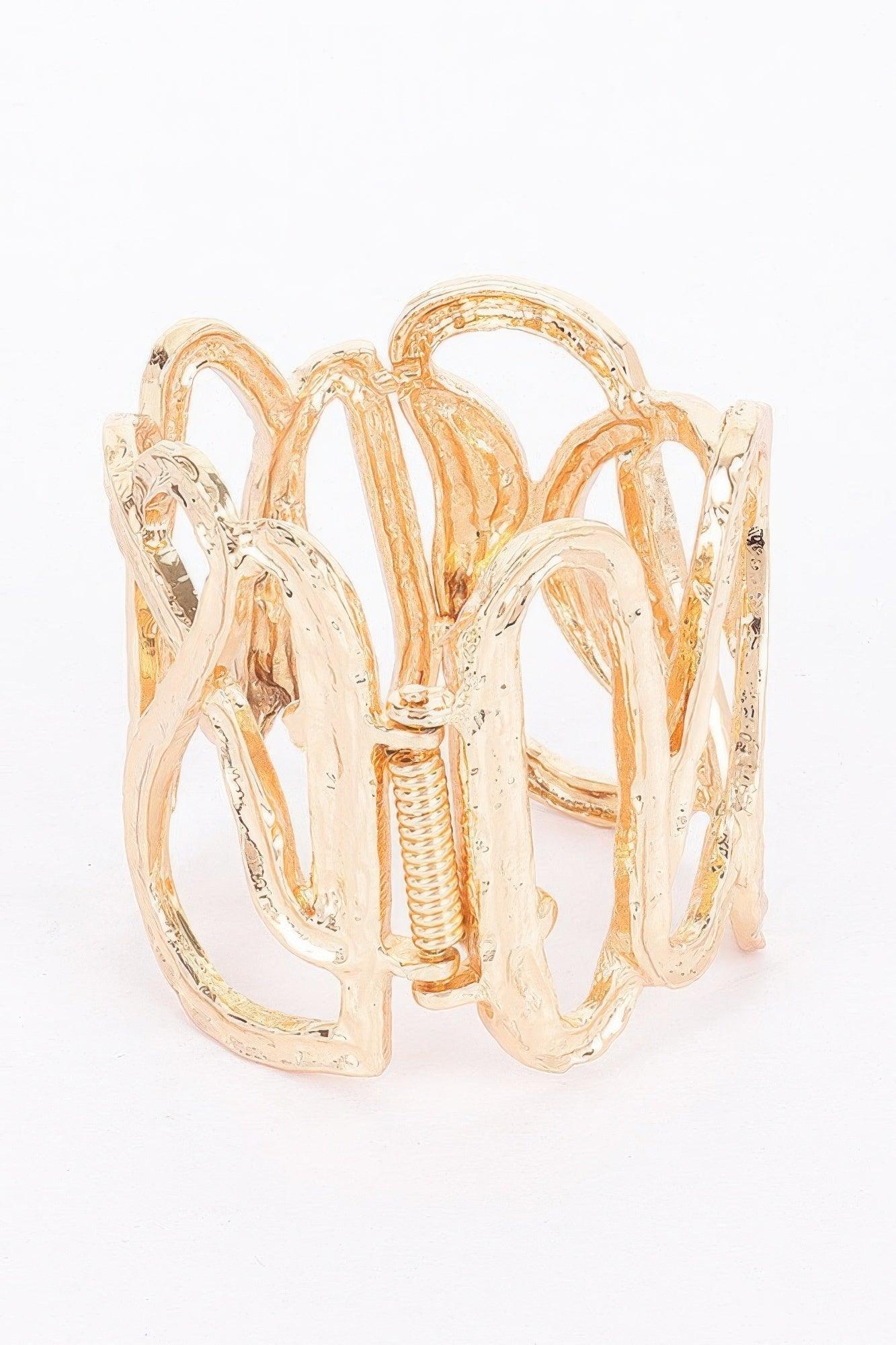 Alloy Casting Stretch Bracelet - Clothes For Her Online Store
