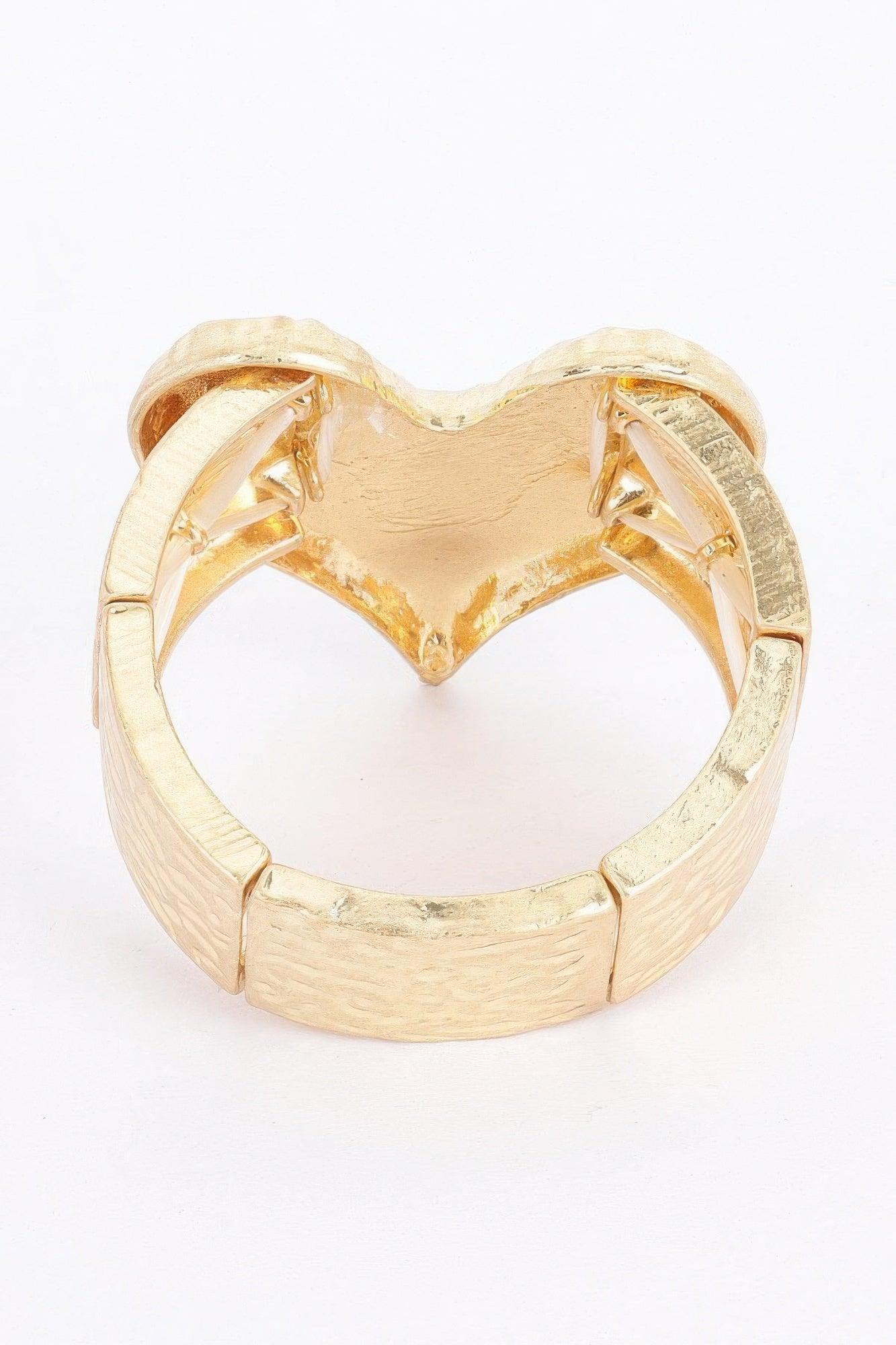 Alloy Casting Stretch Bracelet - Clothes For Her Online Store