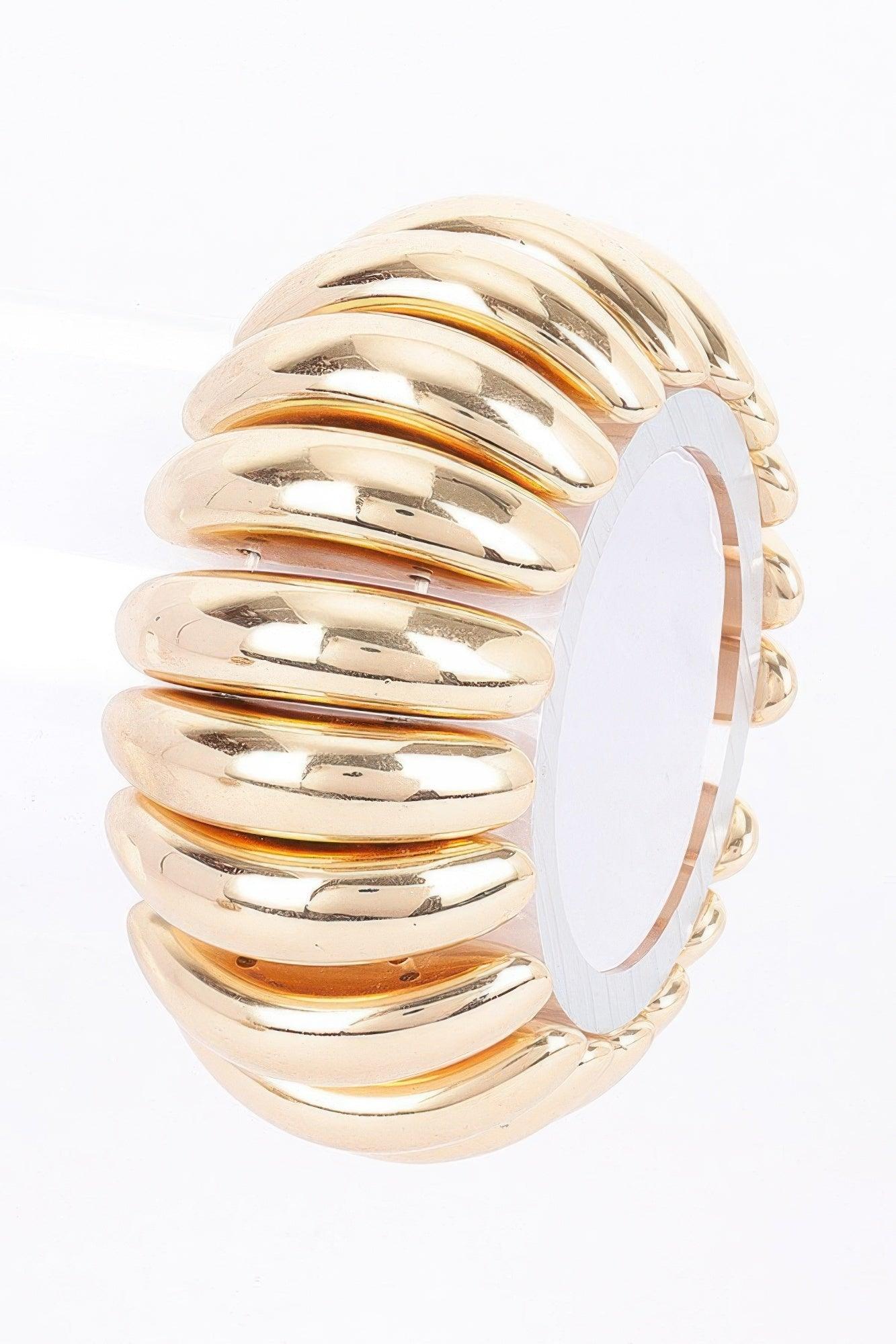 Alloy Casting Stretch Bracelet - Clothes For Her Online Store