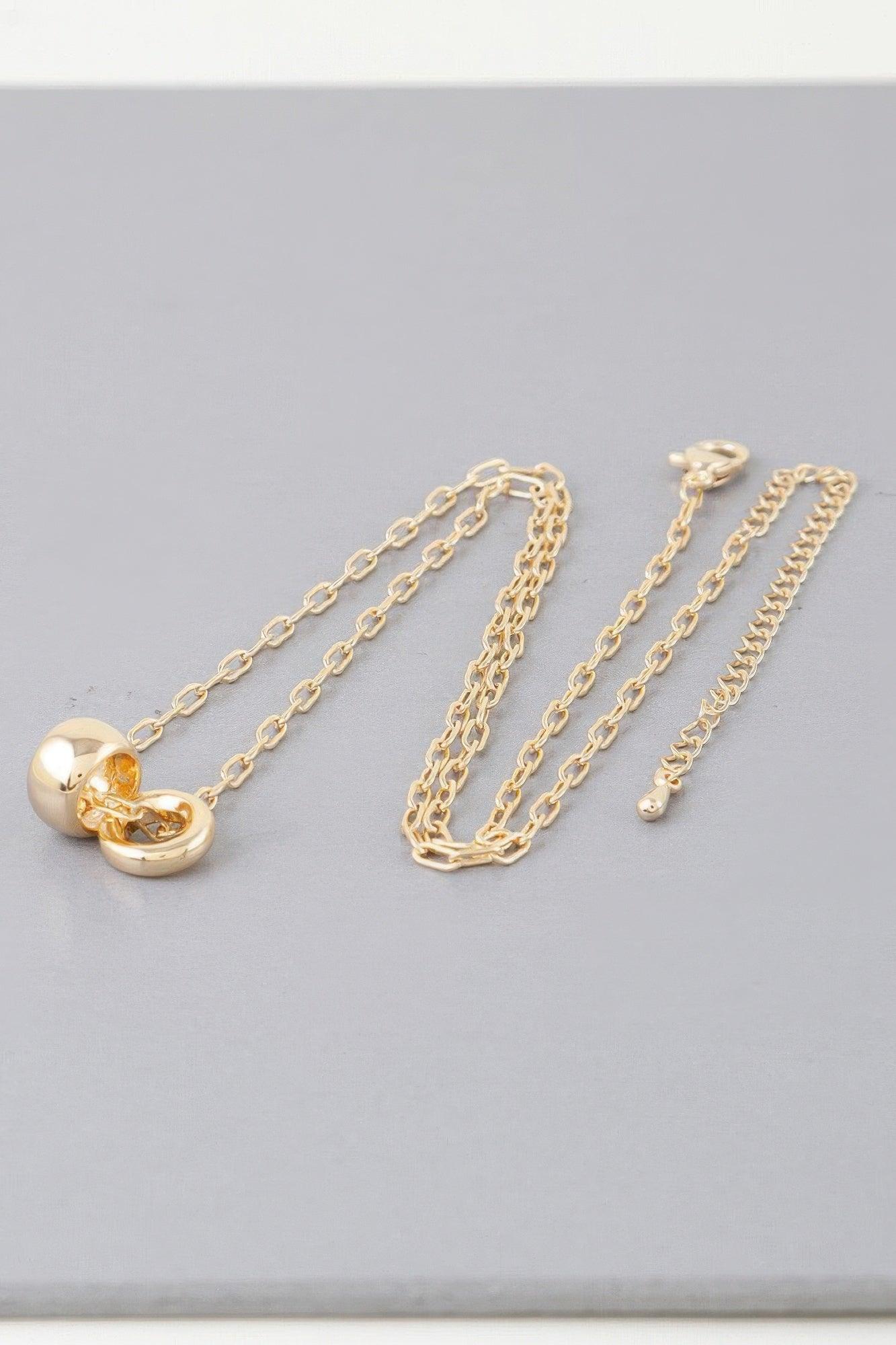 Always Together Chain Necklace - Clothes For Her Online Store