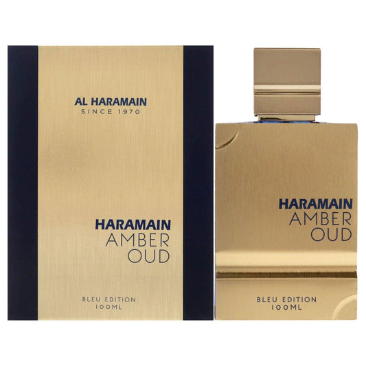 Amber Oud - Bleu Edition by Al Haramain for Men - 3.4 oz EDP Spray - Clothes For Her Online Store