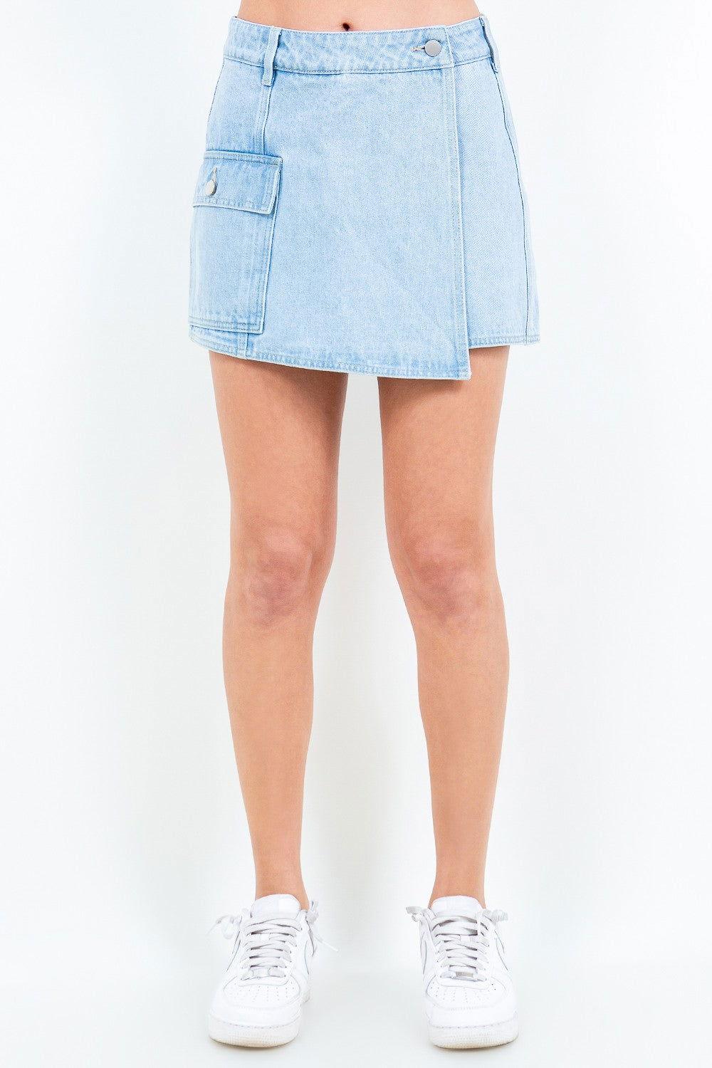 American Bazi Cargo Pocket Mini Skort - Clothes For Her Online Store