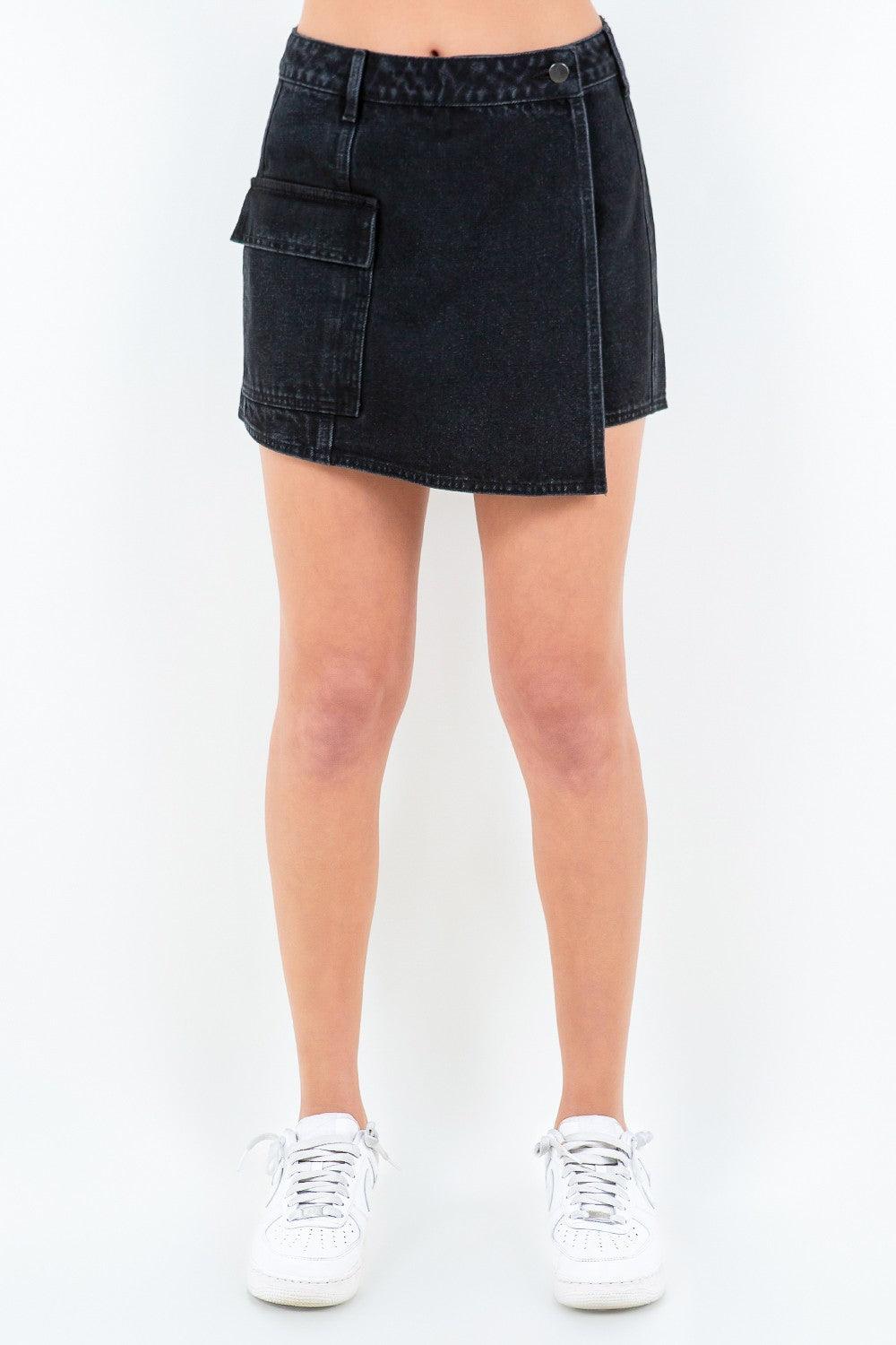 American Bazi Cargo Pocket Mini Skort - Clothes For Her Online Store