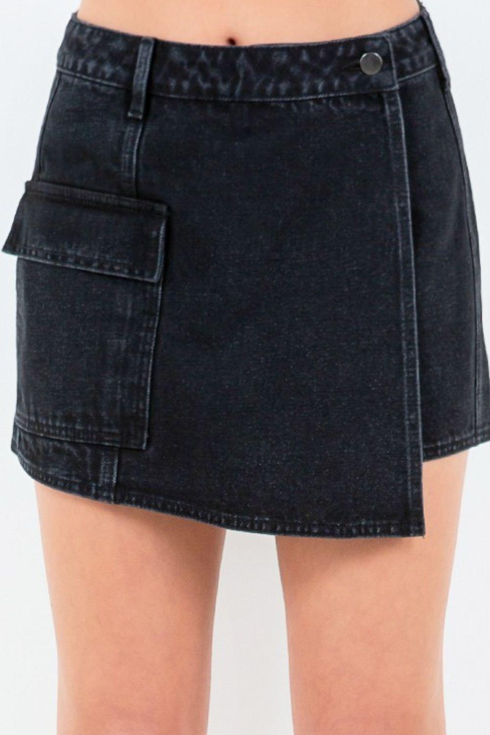 American Bazi Cargo Pocket Mini Skort - Clothes For Her Online Store