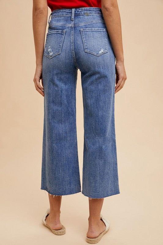Annie Wear High Rise Wide Leg Jeans - Clothes For Her Online Store