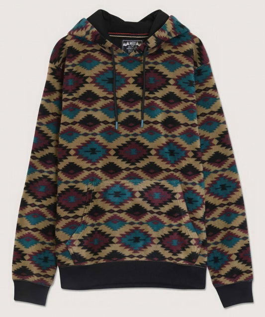Aztec Diamond Print Hoodie - Clothes For Her Online Store